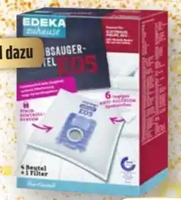 Scheck-in-Center Edeka zuhause Staubsaugerbeutel E05 Angebot