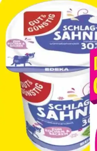Edeka Gut & Günstig Schlagsahne Angebot