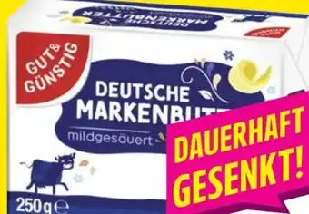 Edeka Gut & Günstig Deutsche Markenbutter Angebot