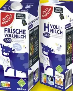 Edeka Gut & Günstig Frische Vollmilch Angebot