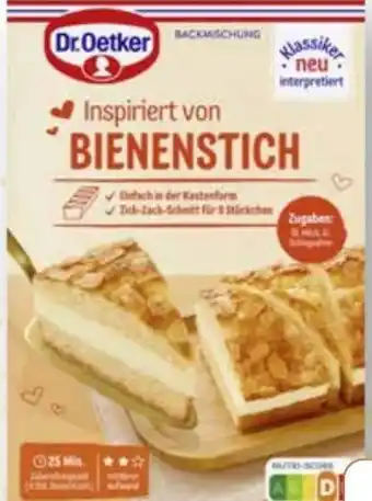 Edeka Dr. Oetker Inspiriert von Bienenstich Angebot