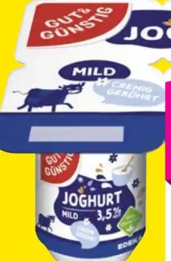 Edeka Gut & Günstig Naturjoghurt Angebot