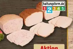REWE Center Metzgerei Wilhelm Brandenburg Leberkäse-Aufschnitt Angebot