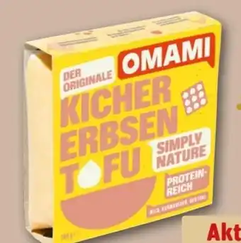 REWE Center Omami Kichererbsen Tofu Angebot