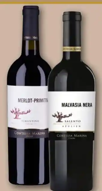 REWE Center Weingut Contessa Marina Salento Apulien Malvasia Nera Angebot