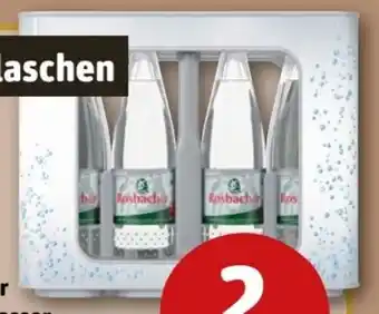 REWE Center Rosbacher Mineralwasser Angebot