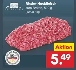 Netto Marken-Discount Gut Ponholz Rinder-Hackfleisch Angebot