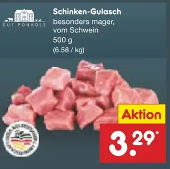 Netto Marken-Discount Gut Ponholz Schinken-Gulasch Angebot