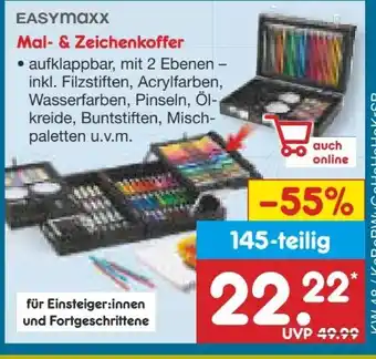 Netto Marken-Discount easy! MAXX Malkoffer Angebot