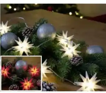 Edeka LED-Lichterkette 3D Sterne Angebot