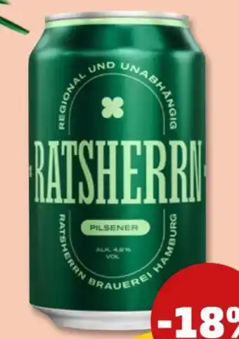 PENNY Ratsherrn Pilsener Angebot