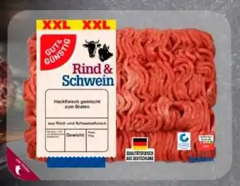 Edeka Gut & Günstig Gemischtes Hackfleisch XXL Angebot