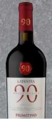 Edeka Latentia Winery Bio Novantaceppi Primitivo Puglia Angebot