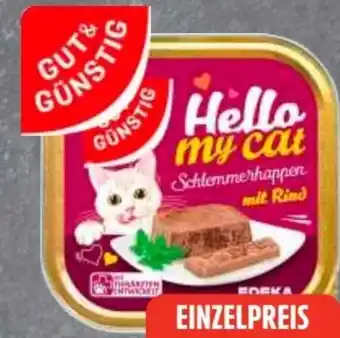 Edeka Gut & Günstig Katzennassnahrung Angebot