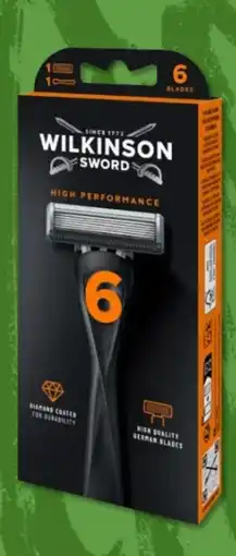 Budni Wilkinson Sword High Performance 6 Rasierer Angebot