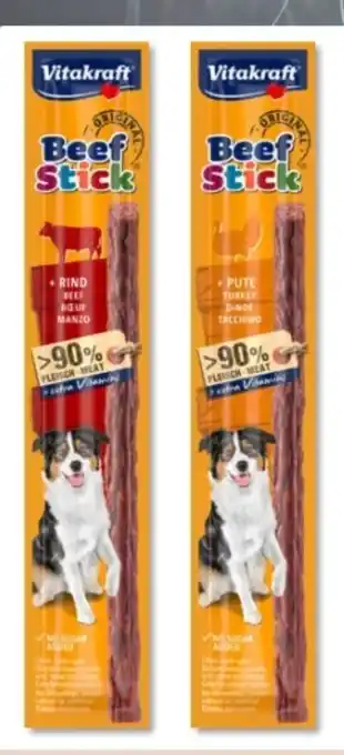 Budni Vitakraft Hundesnack Beef Stick Angebot