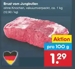 Netto Marken-Discount Brust vom Jungbullen Angebot