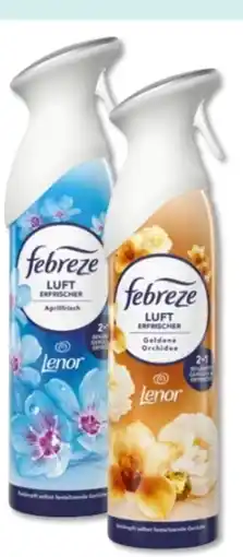 Budni Febreze Lenor Aprilfrisch Lufterfrischer-Spray Angebot