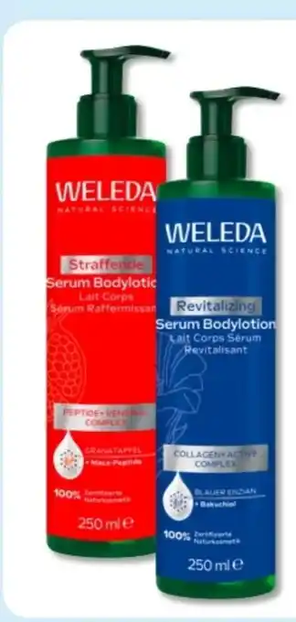 Budni Weleda Serum Bodylotion Angebot