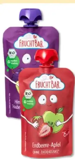 Budni FruchtBar Bio-Fruchtpüree Erdbeere-Apfel Angebot