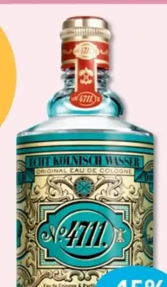 Budni 4711 Echt Kölnisch Wasser EdC Angebot
