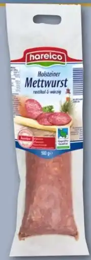 REWE Center Hareico Holsteiner Mettwurst Angebot