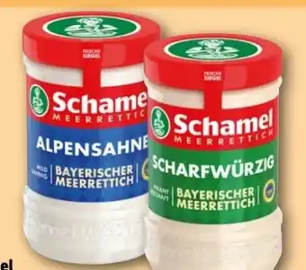 REWE Schamel Bayerischer Meerrettich Alpensahne Angebot