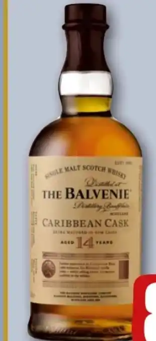 REWE Center The Balvenie Caribbean Cask Single Malt Scotch Whisky 14Y Angebot