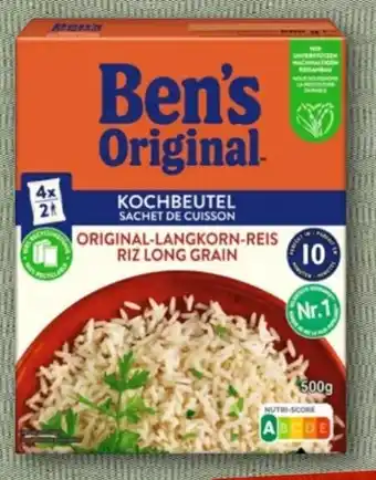 nahkauf Ben's Original 10 Minuten Kochbeutelreis Angebot