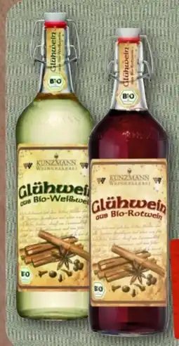 nahkauf Kunzmann Weinkellerei Bio-Glühwein Angebot