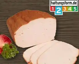 REWE Metzgerei Wilhelm Brandenburg Bayrischer Leberkäse Angebot