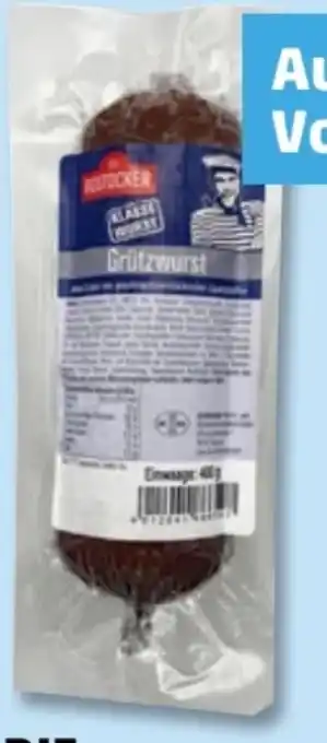 PENNY Die Rostocker Hausmacher Grützwurst Angebot