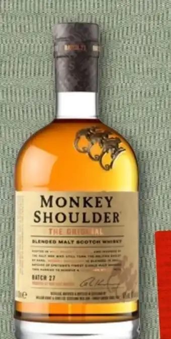 nahkauf Monkey Shoulder Blended Scotch Whisky Angebot