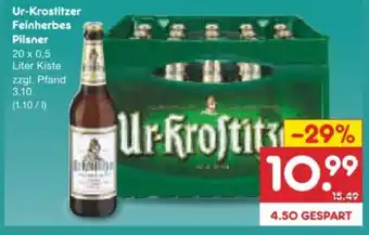 Netto Marken-Discount Ur Krostitzer Feinherbes Pilsner Angebot