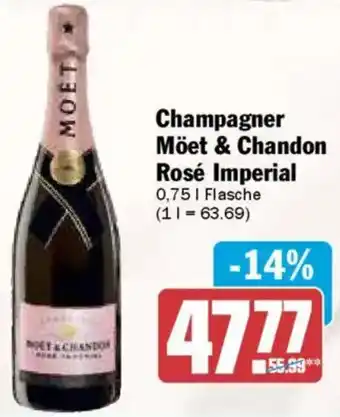 AEZ Champagner Möet & Chandon Rosé Imperial Angebot