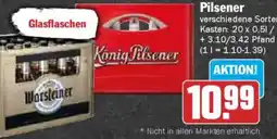 AEZ Warsteiner oder König Pilsener Angebot