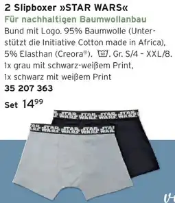 Tchibo 2 Slipboxer STAR WARS Angebot