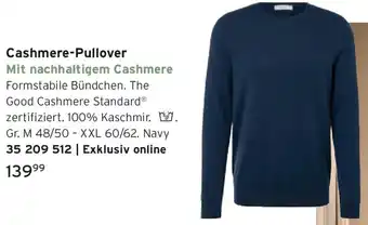 Tchibo Cashmere-Pullover Angebot