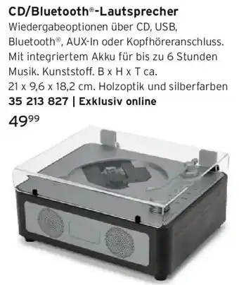 Tchibo CD/Bluetooth Lautsprecher Angebot