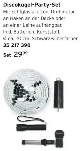 Tchibo Discokugel-Party-Set Angebot