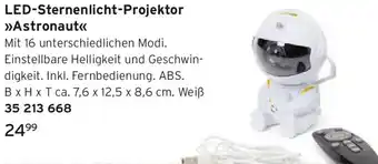Tchibo LED-Sternenlicht-Projektor Astronaut Angebot