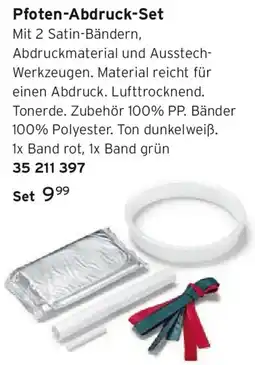 Tchibo Pfoten-Abdruck-Set Angebot
