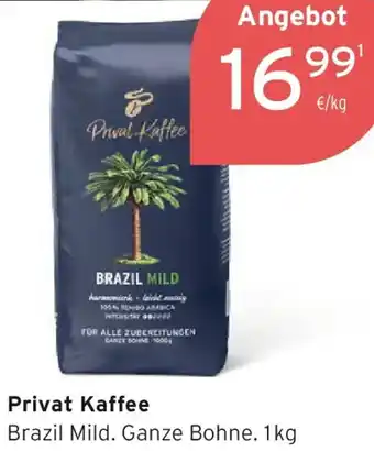 Tchibo Privat Kaffee Brazil Mild Angebot