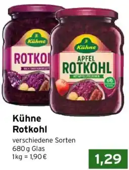CAP Markt Kühne Rotkohl Angebot