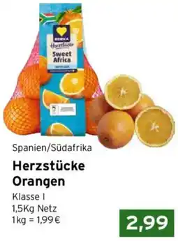 CAP Markt Edeka Herzstücke Orangen Angebot