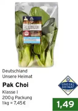 CAP Markt Unsere Heimat Pak Choi Angebot