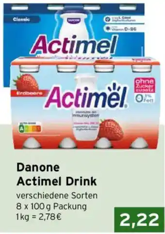 CAP Markt Danone Actimel Drink Angebot