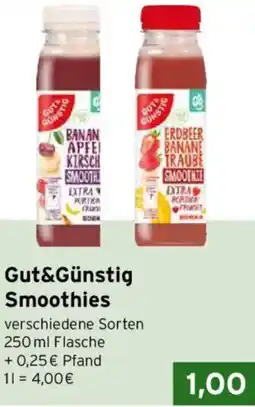 CAP Markt Gut&Günstig Smoothies Angebot