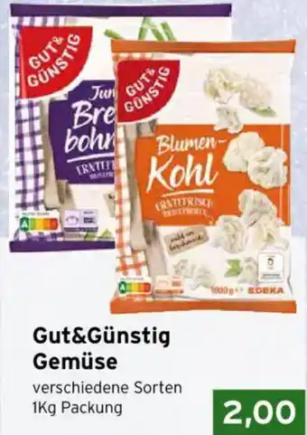 CAP Markt Gut&Günstig Gemüse Angebot