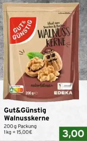 CAP Markt Gut&Günstig Walnusskerne Angebot